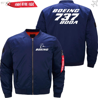 Boeing 737-800 Ma-1 Bomber Jacket Flight Jacket Aviator Jacket THE AV8R